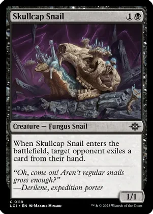 Skullcap Snail - Foil
